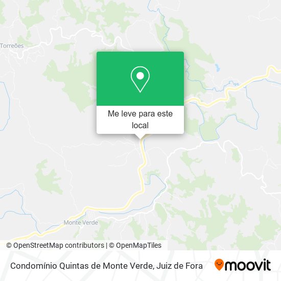 Condomínio Quintas de Monte Verde mapa