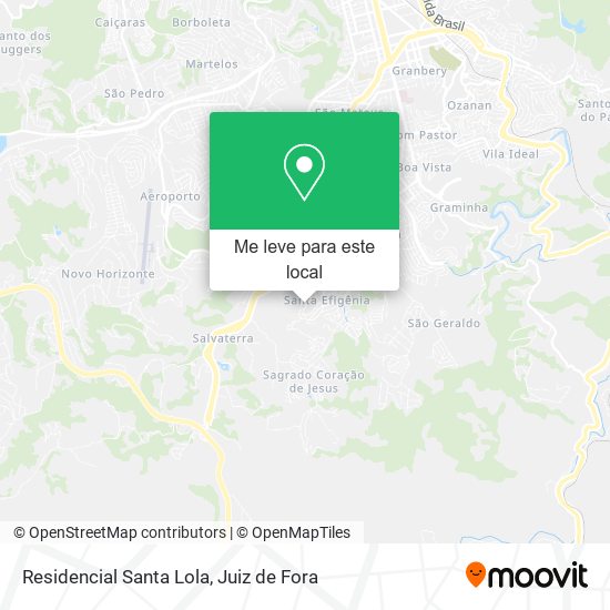 Residencial Santa Lola mapa