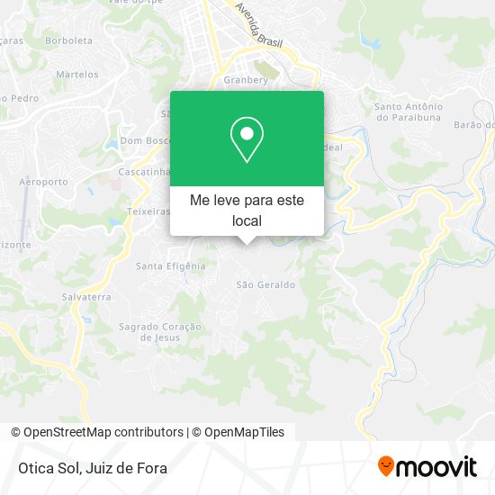 Otica Sol mapa