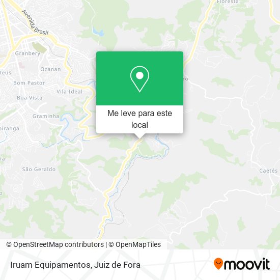 Iruam Equipamentos mapa