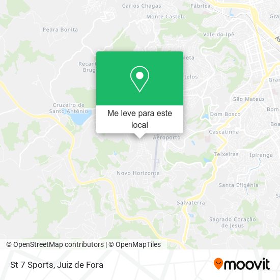 St 7 Sports mapa