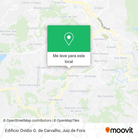 Edificio Ovidio G. de Carvalho mapa