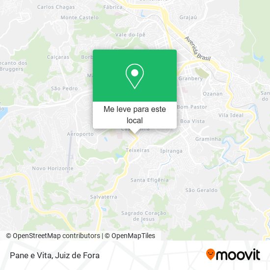 Pane e Vita mapa