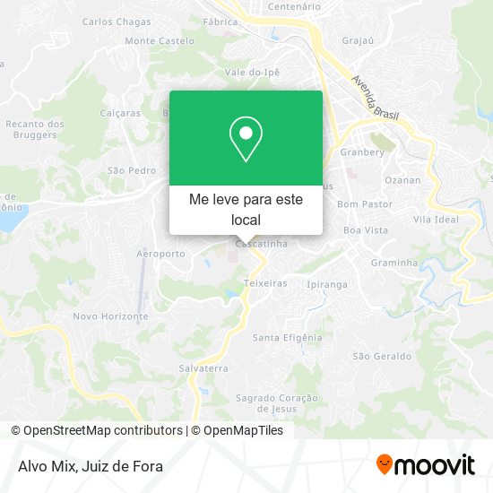 Alvo Mix mapa