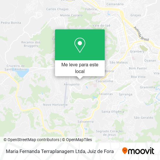 Maria Fernanda Terraplanagem Ltda mapa