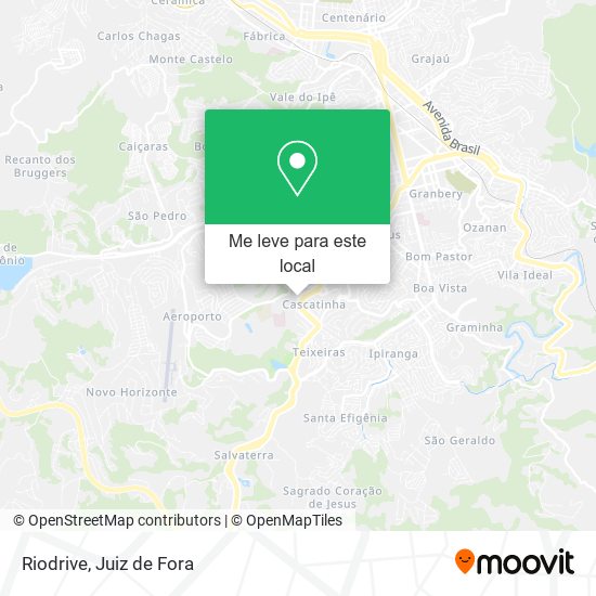 Riodrive mapa