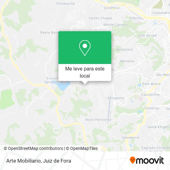 Arte Mobiliario mapa