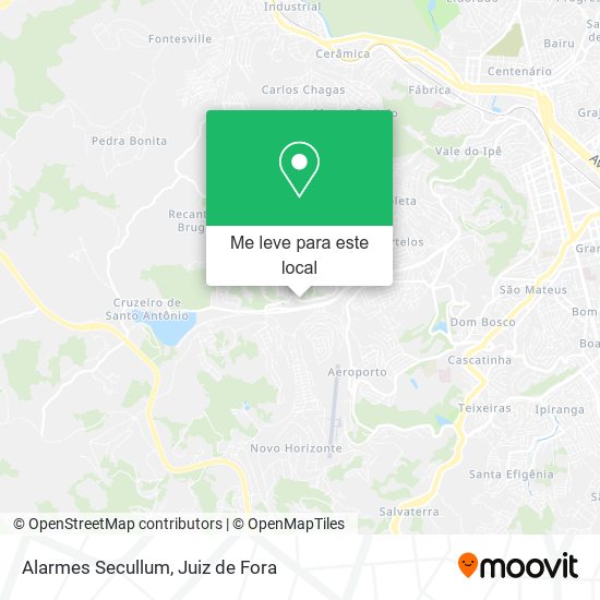 Alarmes Secullum mapa