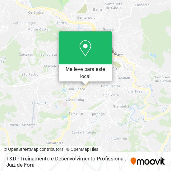 T&D - Treinamento e Desenvolvimento Profissional mapa
