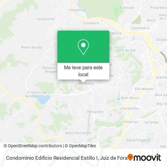 Condominio Edificio Residencial Estillo I mapa