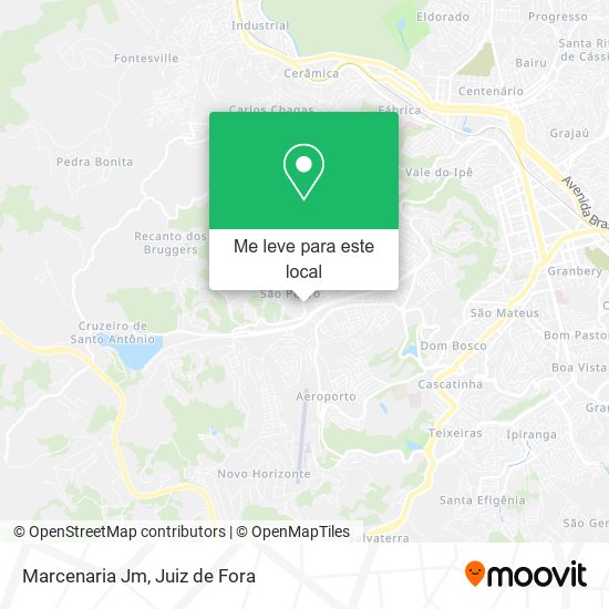 Marcenaria Jm mapa