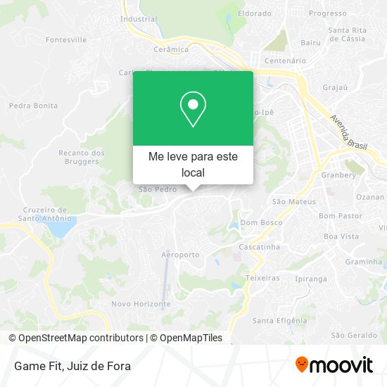 Game Fit mapa
