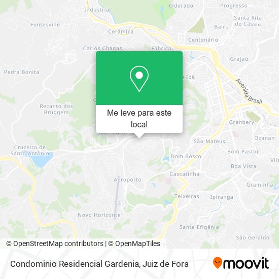 Condominio Residencial Gardenia mapa