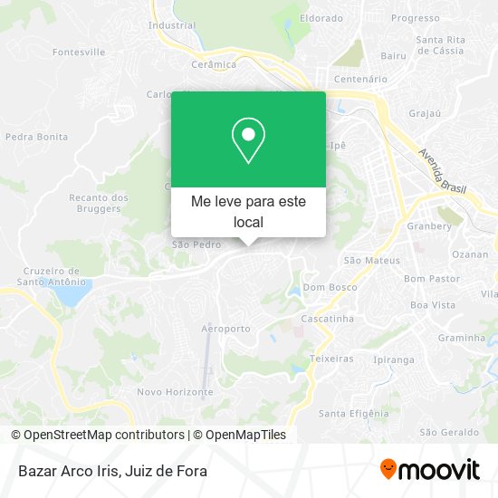 Bazar Arco Iris mapa