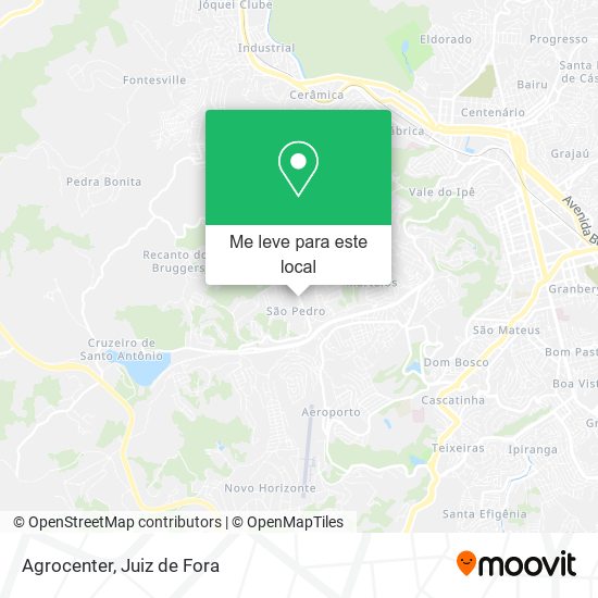 Agrocenter mapa