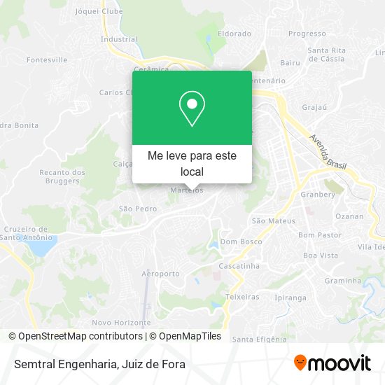 Semtral Engenharia mapa
