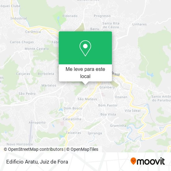 Edificio Aratu mapa