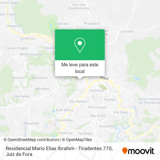Residencial Mario Elias Ibrahim - Tiradentes 770 mapa
