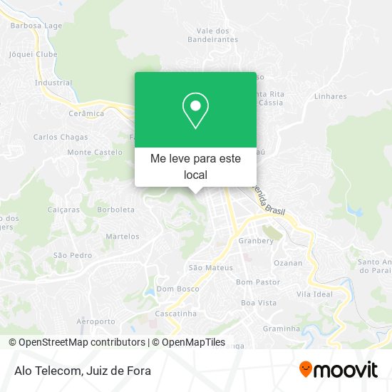 Alo Telecom mapa