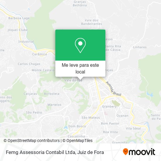 Femg Assessoria Contabil Ltda mapa