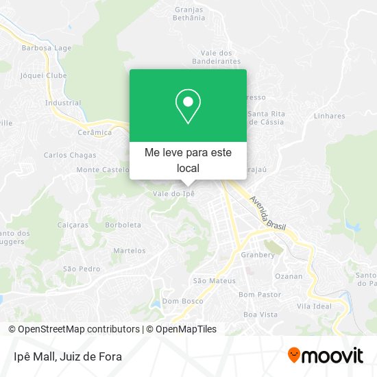 Ipê Mall mapa