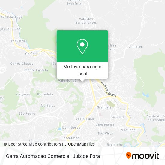 Garra Automacao Comercial mapa