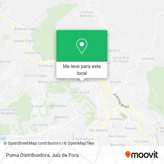 Puma Distribuidora mapa