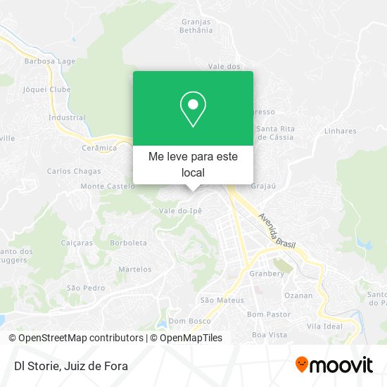 Dl Storie mapa