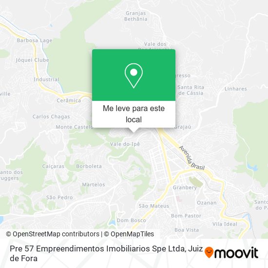 Pre 57 Empreendimentos Imobiliarios Spe Ltda mapa