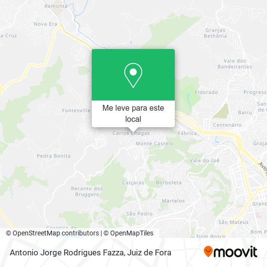 Antonio Jorge Rodrigues Fazza mapa