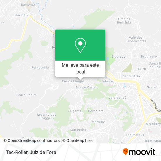 Tec-Roller mapa