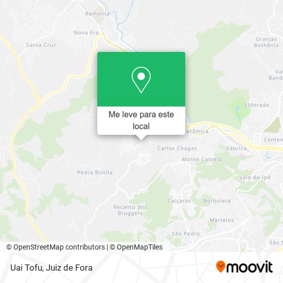 Uai Tofu mapa