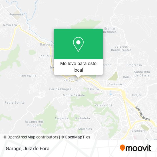 Garage mapa