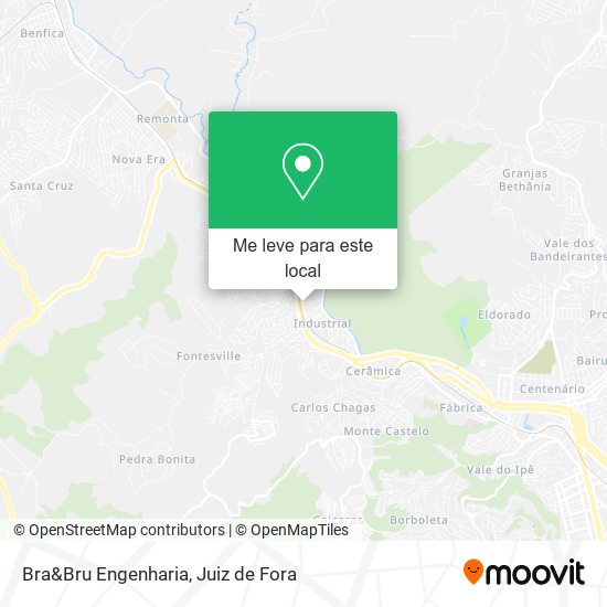Bra&Bru Engenharia mapa
