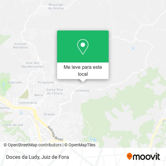 Doces da Ludy mapa