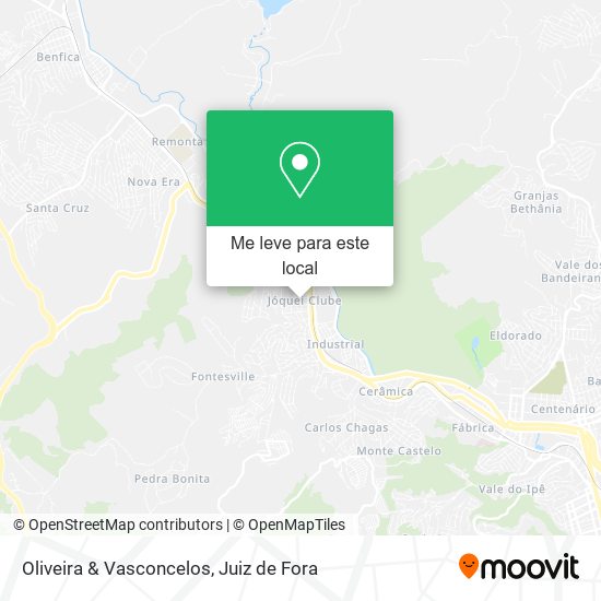 Oliveira & Vasconcelos mapa
