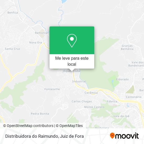 Distribuidora do Raimundo mapa