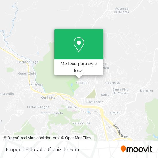 Emporio Eldorado Jf mapa
