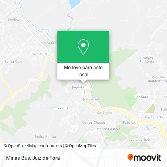 Minas Bus mapa