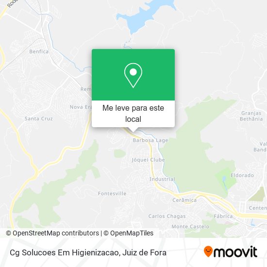 Cg Solucoes Em Higienizacao mapa