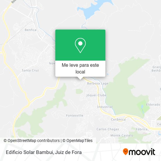 Edificio Solar Bambui mapa