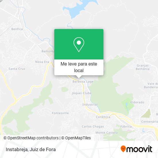 Instabreja mapa
