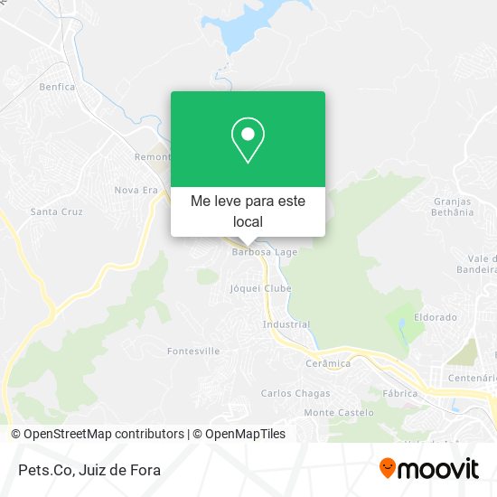 Pets.Co mapa