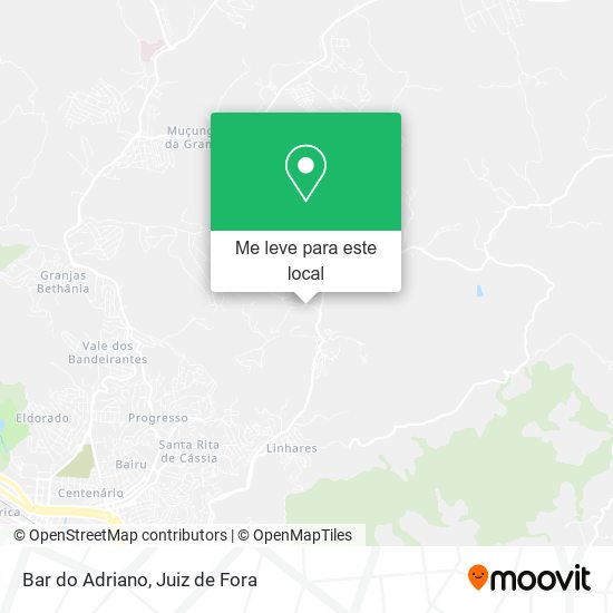 Bar do Adriano mapa