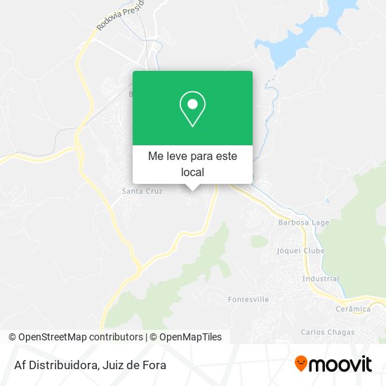 Af Distribuidora mapa