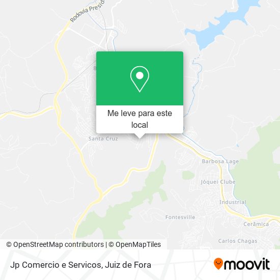 Jp Comercio e Servicos mapa