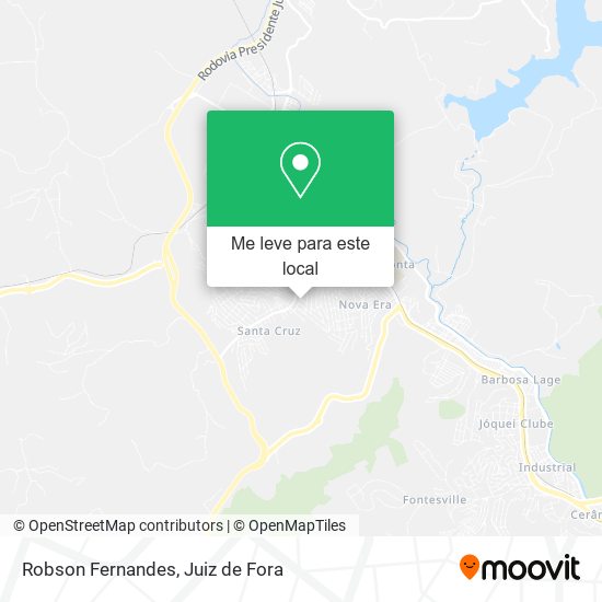 Robson Fernandes mapa