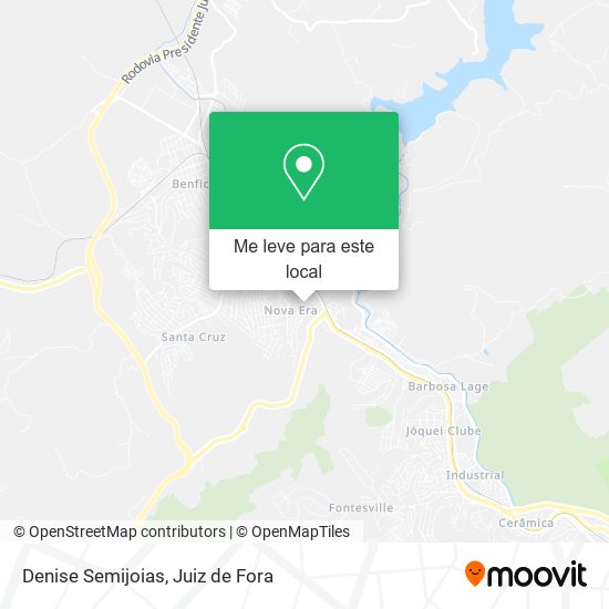 Denise Semijoias mapa