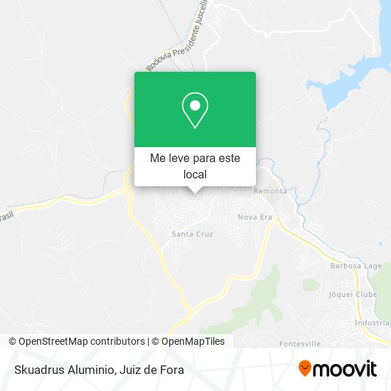Skuadrus Aluminio mapa