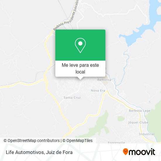 Life Automotivos mapa